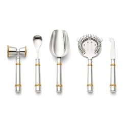 Lenox Premium Roseland 5-Piece Bar Tool Set