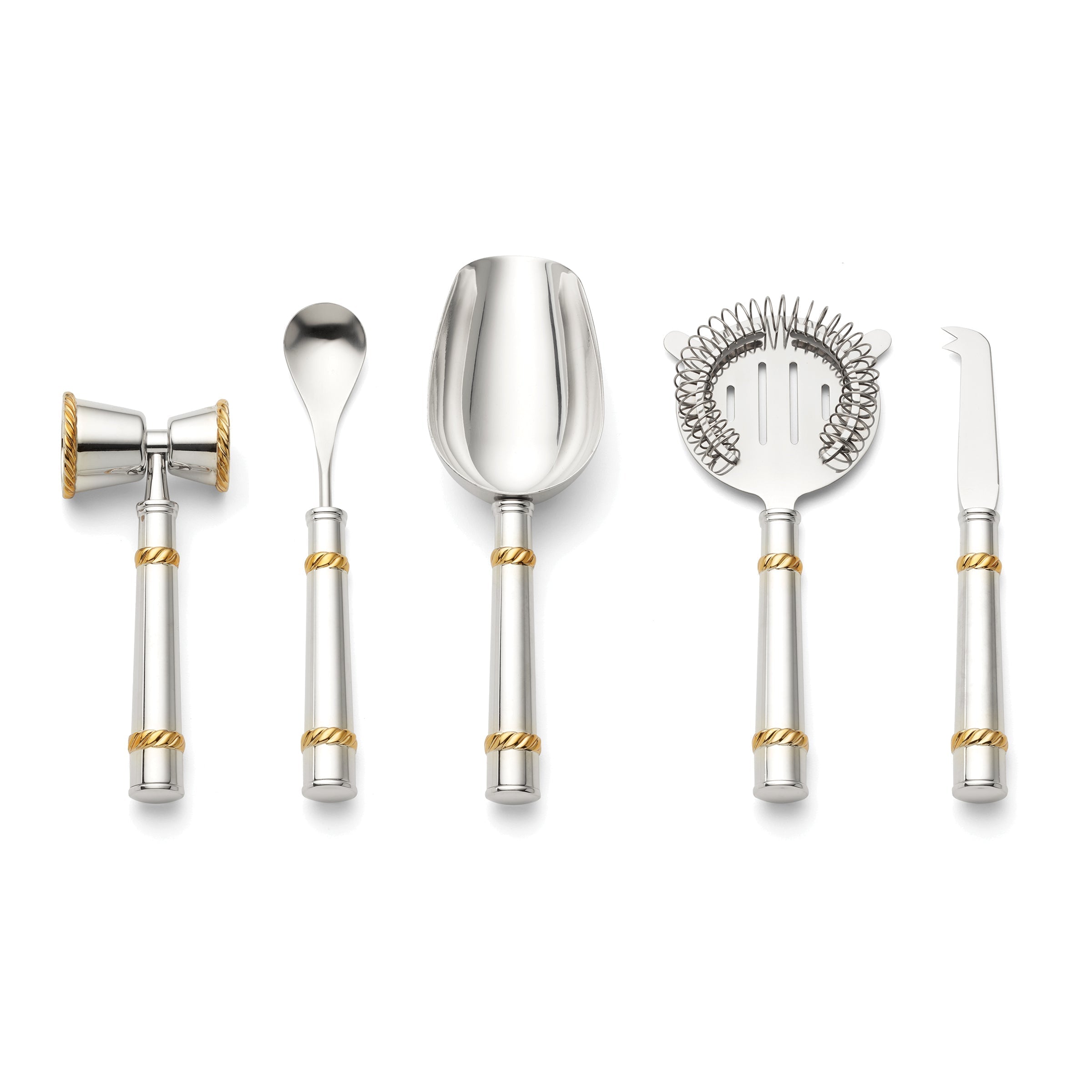 Lenox Premium Roseland 5-Piece Bar Tool Set