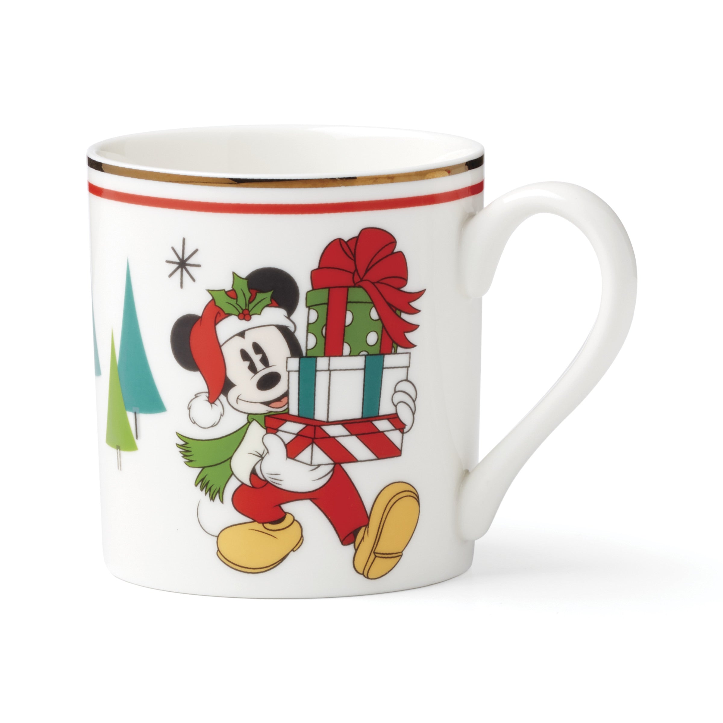 Lenox Premium Disney Holiday 12-Piece Dessert Set - Image 10