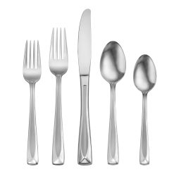 Lenox Premium Lincoln Satin 45-Piece Flatware Set