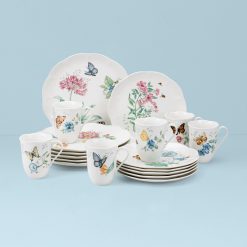Lenox Premium Butterfly Meadow 18-Piece Dinnerware Set
