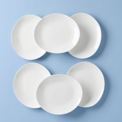 Lenox Premium Studio 1414 Curve Accent Plates, Set of 6