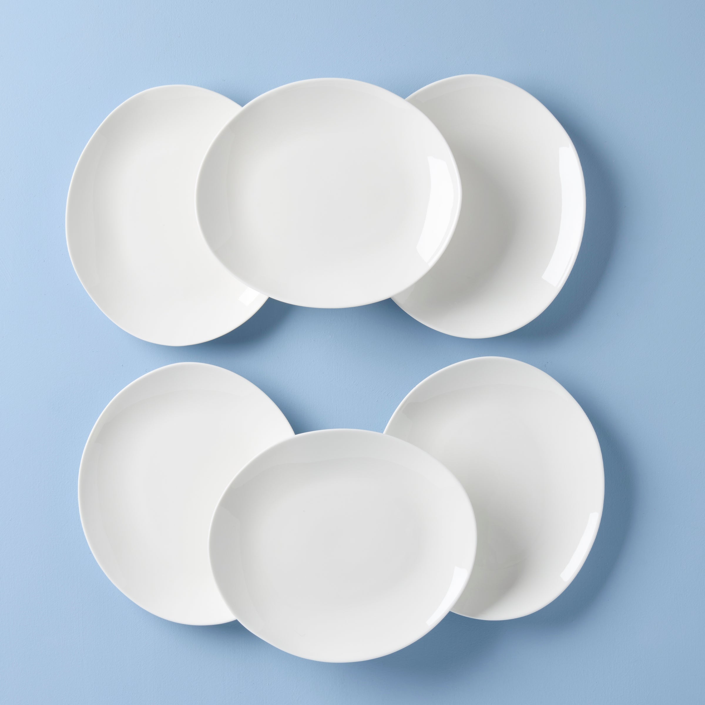 Lenox Premium Studio 1414 Curve Accent Plates, Set of 6