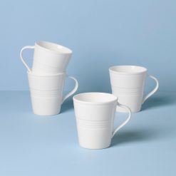 Lenox Premium Tin Can Alley Mugs, Set of 4