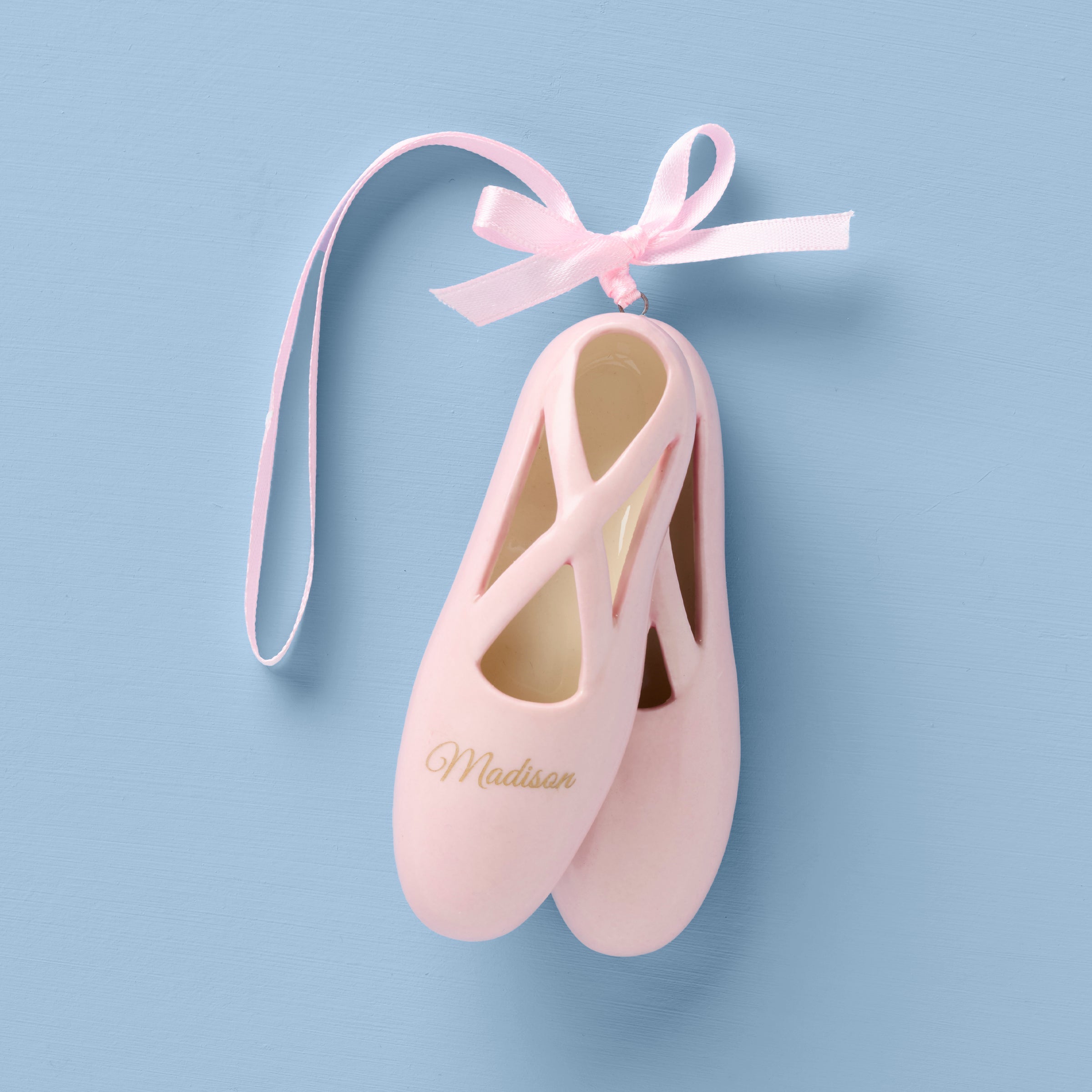 Lenox Premium Personalized Ballet Slippers Ornament
