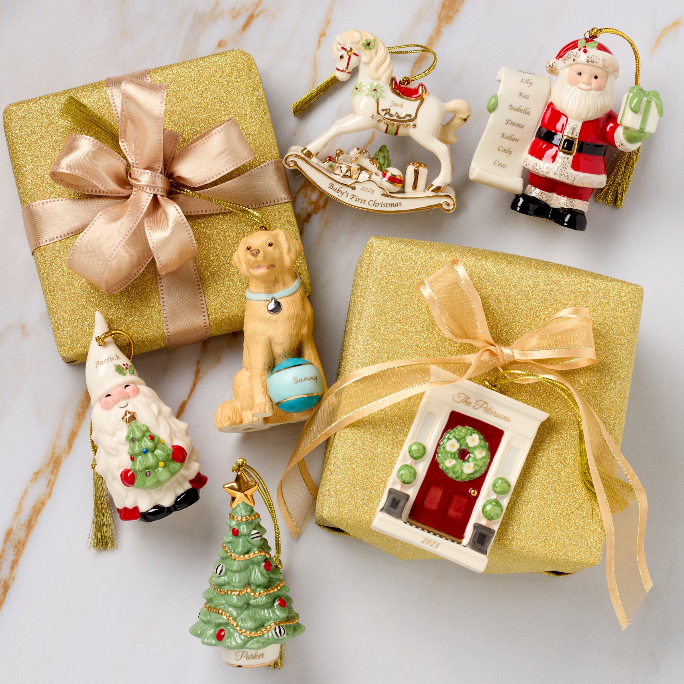 Lenox Premium Personalized Welcome Home Ornament - Image 2