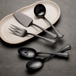 Alternative view of Lenox Premium James Street Black Satin 5-Piece Hostess Set