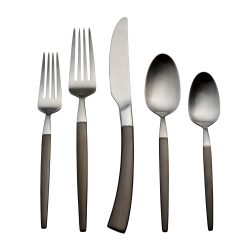 Lenox Premium Adjacent Midnight 20-Piece Flatware Set
