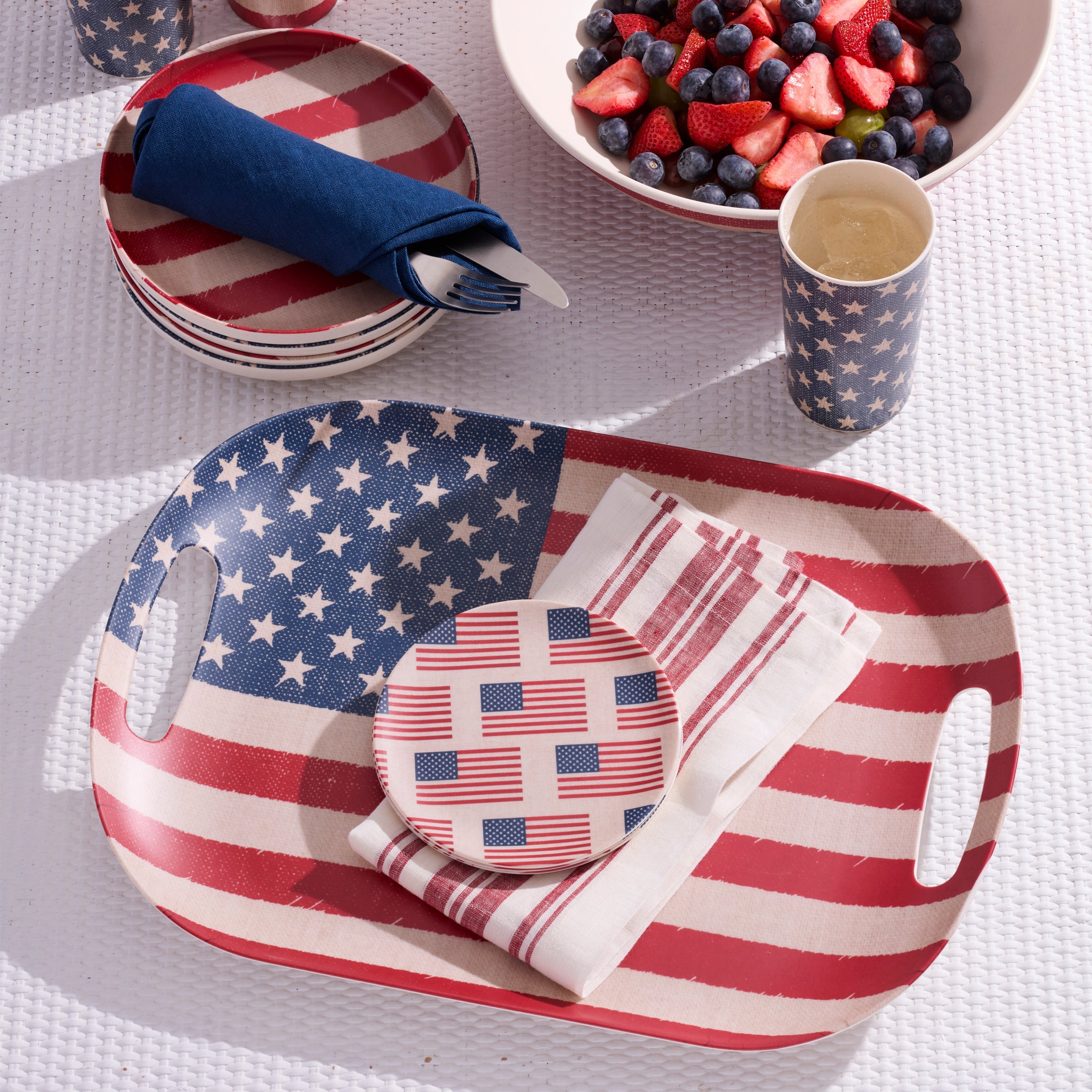 Lenox Premium Vintage Americana Handled Serving Tray - Image 2