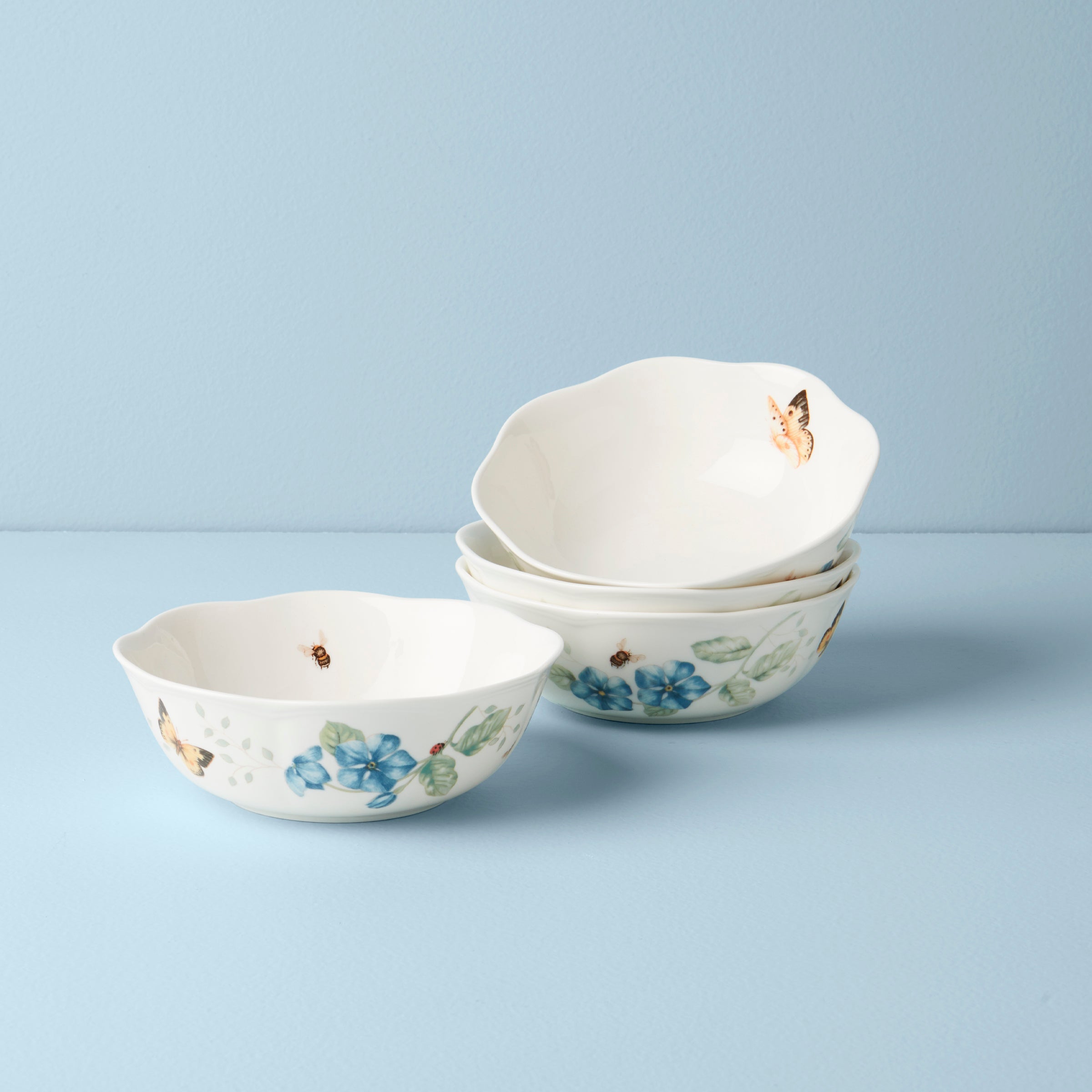 Lenox Premium Butterfly Meadow All-Purpose Bowls, Set of 4