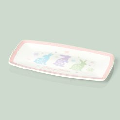 Alternative view of Lenox Premium Bunny Hop Hors d'Oeuvres Tray