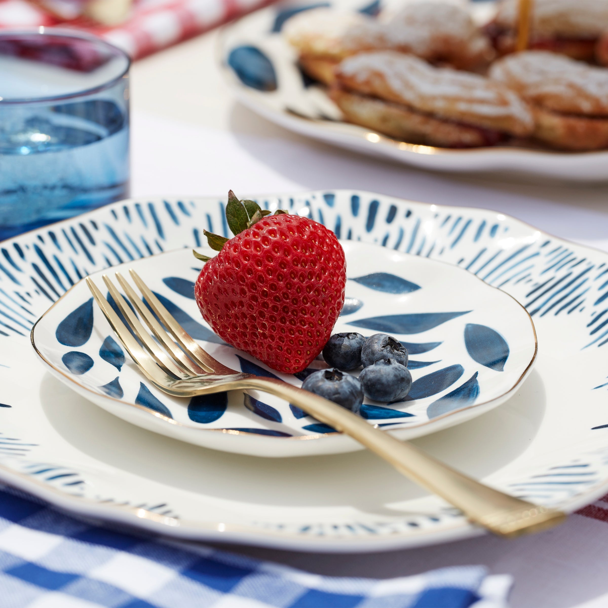Lenox Premium Blue Bay Tidbit Plates, Set of 4 - Image 3