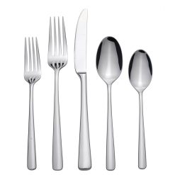 Alternative view of Lenox Premium Doublet 20-Piece Flatware Set