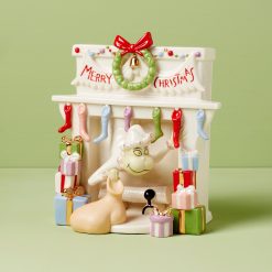 Lenox Premium Grinch Stealing Stockings Figurine