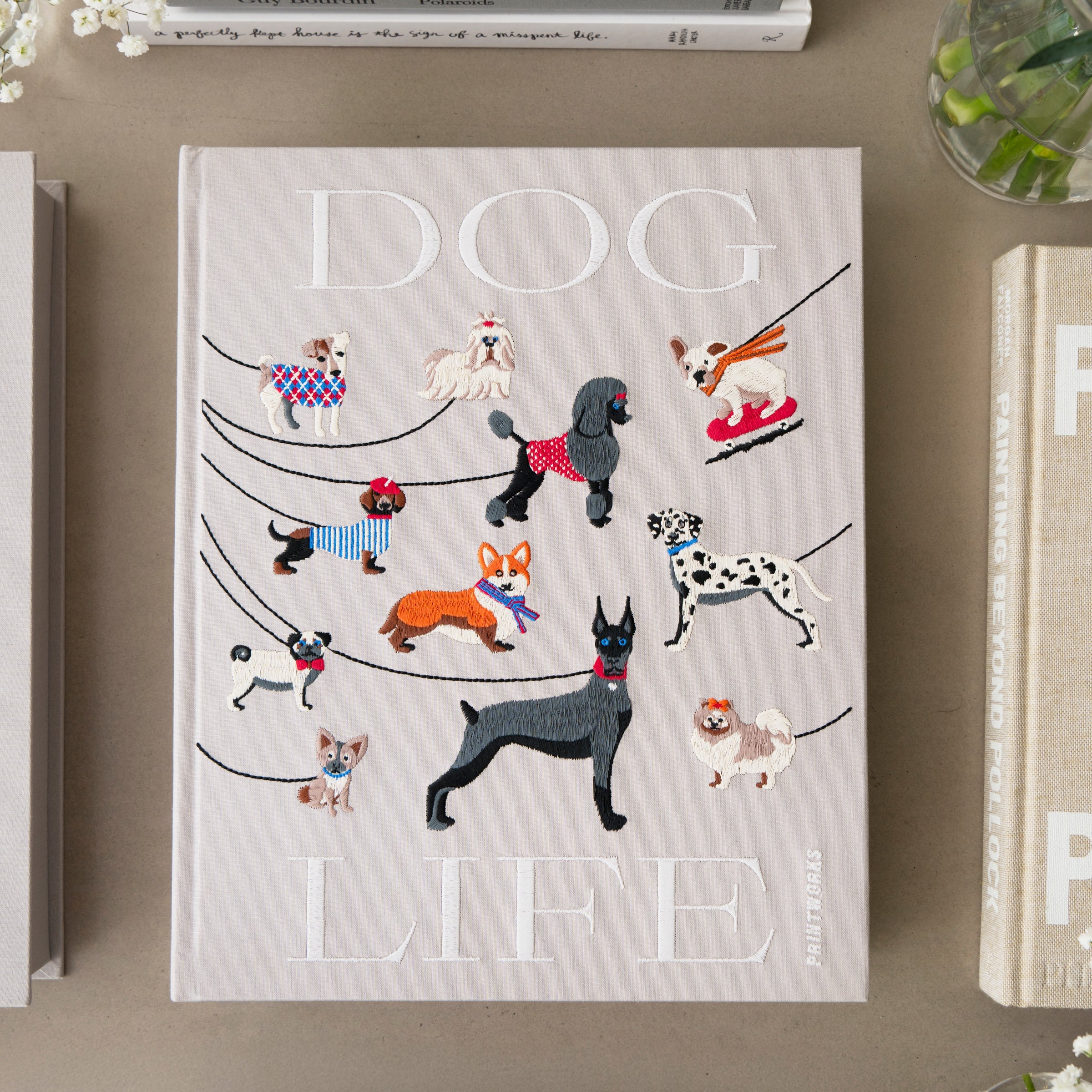 Lenox Premium A Dog's Life Embroidered Photo Album - Image 3