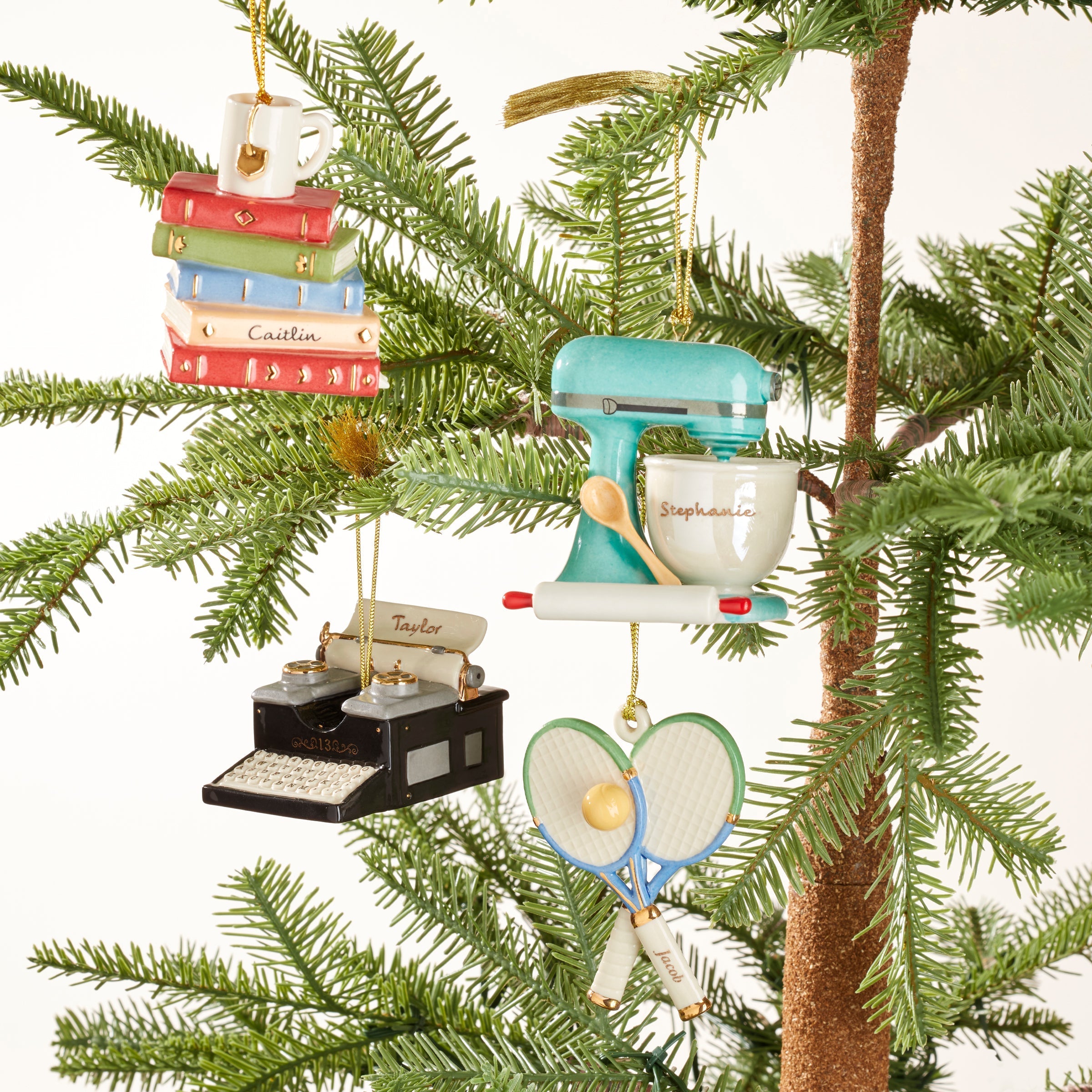 Lenox Premium Personalized Tennis Ornament - Image 7
