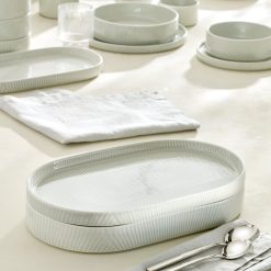 Alternative view of Lenox Premium Modulus Vapor 2-Piece Serving Set