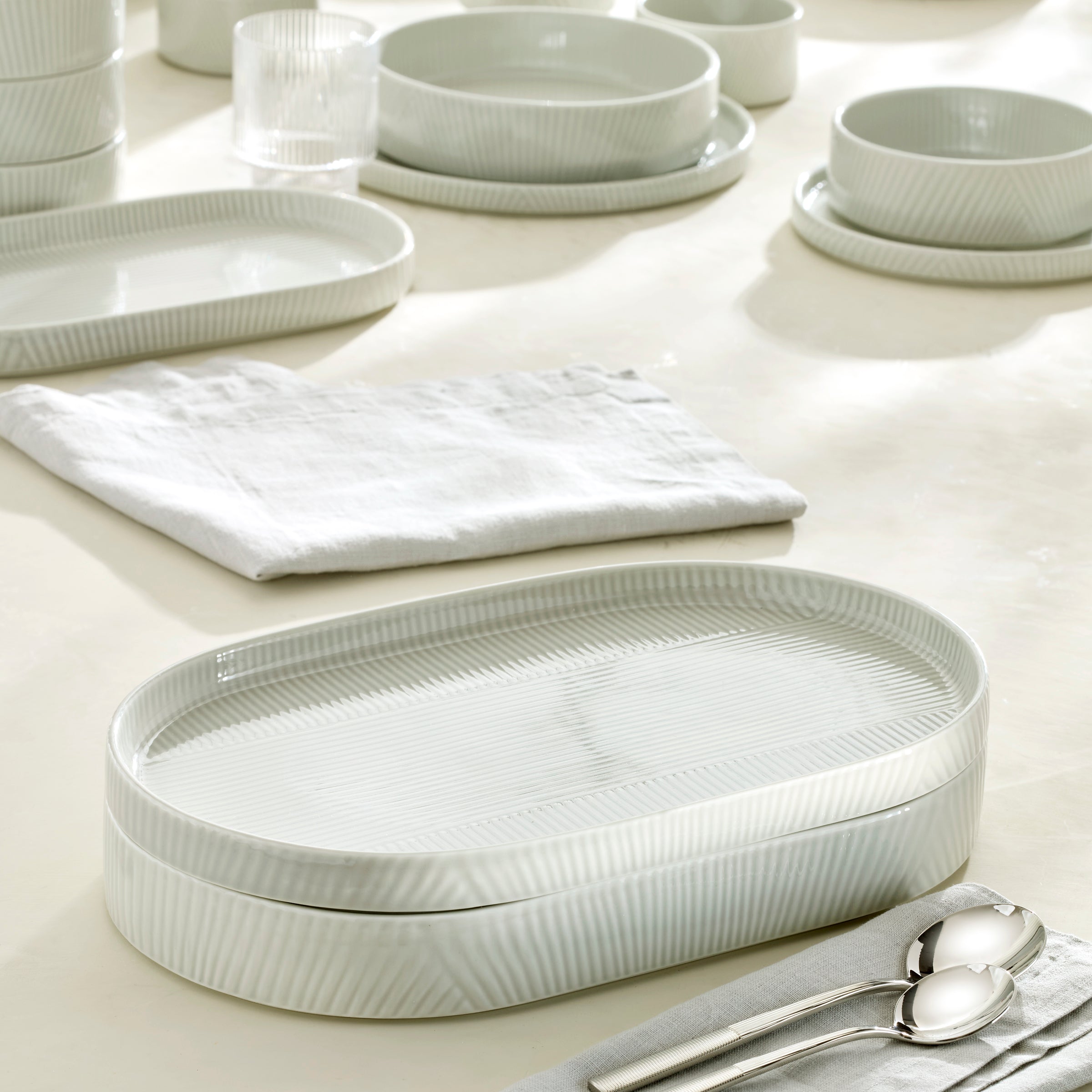 Lenox Premium Modulus Vapor 2-Piece Serving Set - Image 2