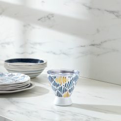 Alternative view of Lenox Premium Blue Bay Ikat Stainless Steel Cocktail Tumbler