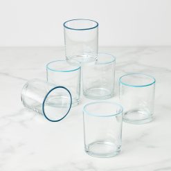 Lenox Premium 24 Seven Turquoise 6-Piece Medium Tumbler Set