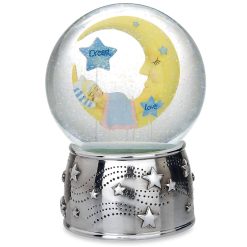 Lenox Premium Sweet Dream Silverplate Musical Water Globe