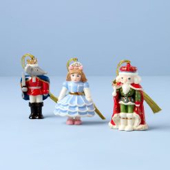 Lenox Premium Nutcracker Ballet 3-Piece Ornament Set