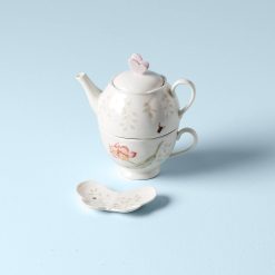 Lenox Premium Butterfly Meadow 3-Piece Tea Set