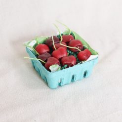 Lenox Premium Dark Red Cherry Beeswax Birthday Candles