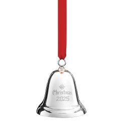 Lenox Premium 2026 Annual Christmas Bell Sterling Silver Ornament