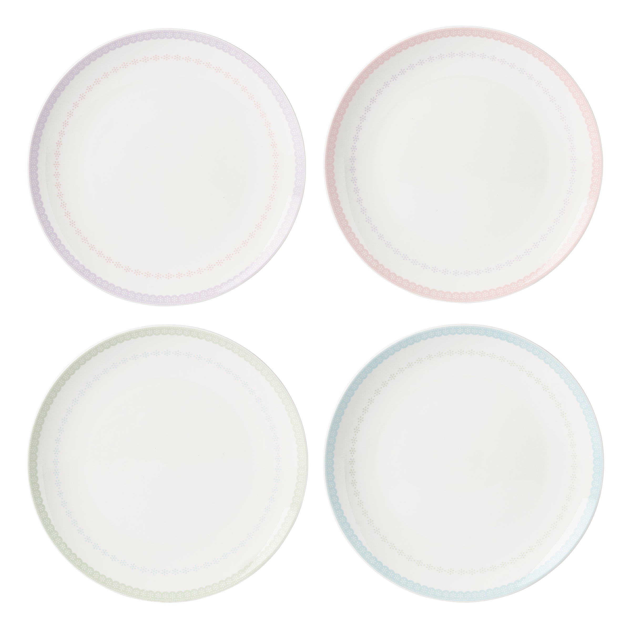 Lenox Premium Bunny Hop Dinner Plates, Set of 4