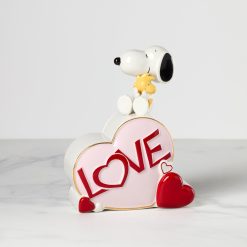 Lenox Premium Snoopy Valentine's Day Candy Jar