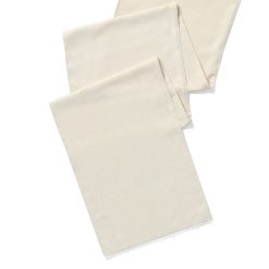 Alternative view of Lenox Premium French Perle Solid Natural White 14x90 Table Runner