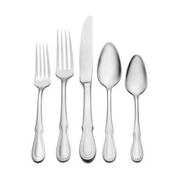 Alternative view of Lenox Premium Nottingham 40-Piece Flatware Set
