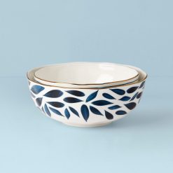 Lenox Premium Blue Bay 2-Piece Nesting Bowl Set