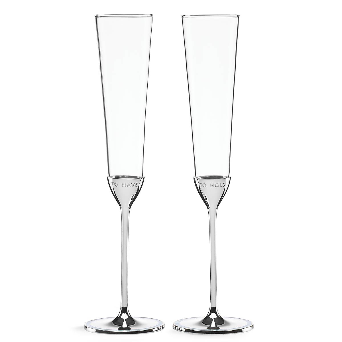 Lenox Premium Take The Cake 2-Piece Champagne Flute Set