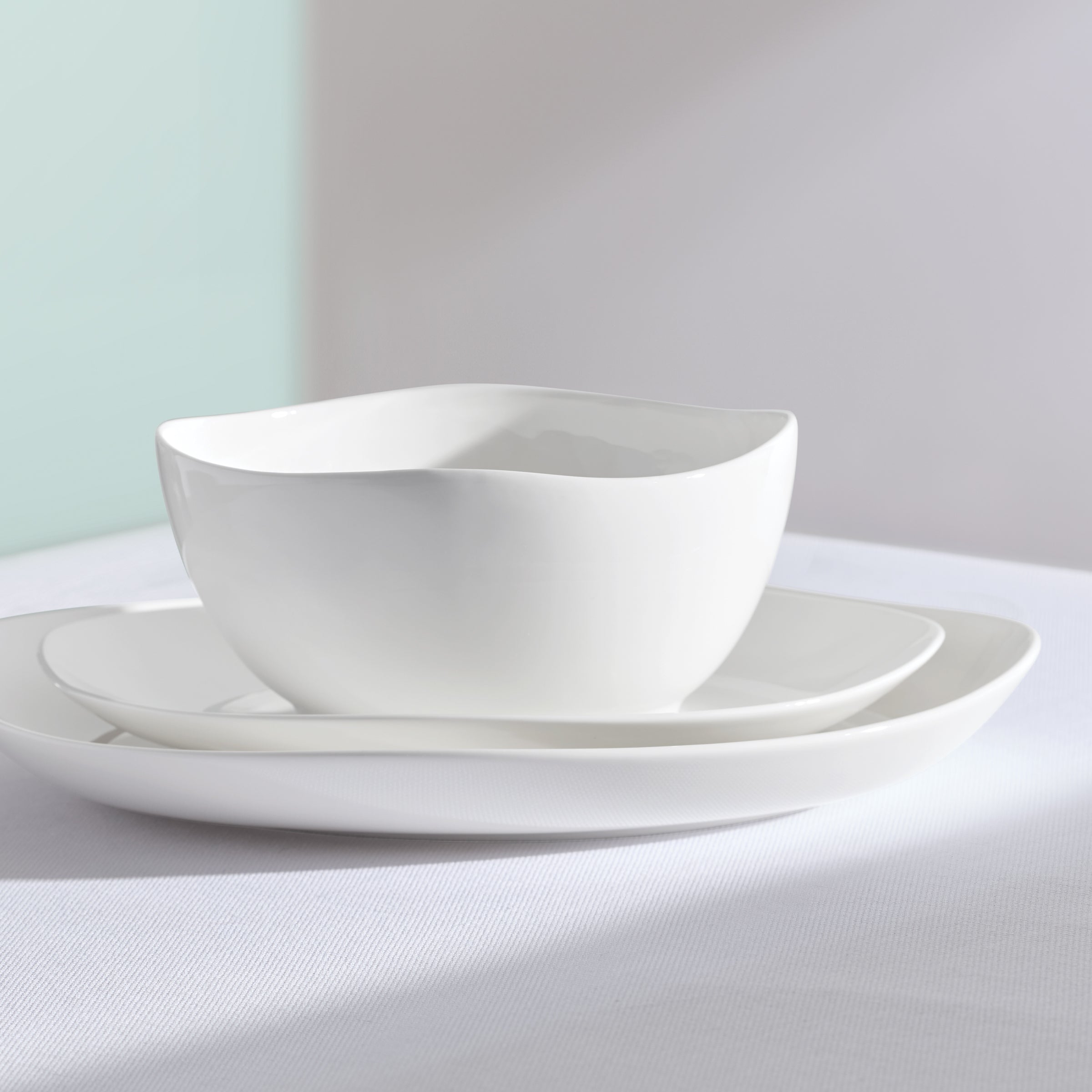 Lenox Premium Studio 1414 Curve 12-Piece Dinnerware Set - Image 5