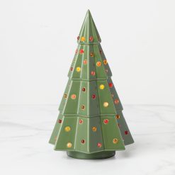 Lenox Premium Evergreen Large Lit Tree Figurine