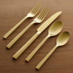 Alternative view of Lenox Premium Chefs Table Champagne 20 Piece Flatware Set