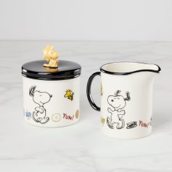 Lenox Premium Chef Snoopy Sugar & Creamer 2-Piece Set