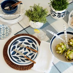 Alternative view of Lenox Premium Blue Bay Melamine 20-Piece Dinnerware Set