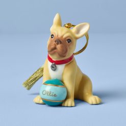 Lenox Premium Personalized French Bulldog Ornament