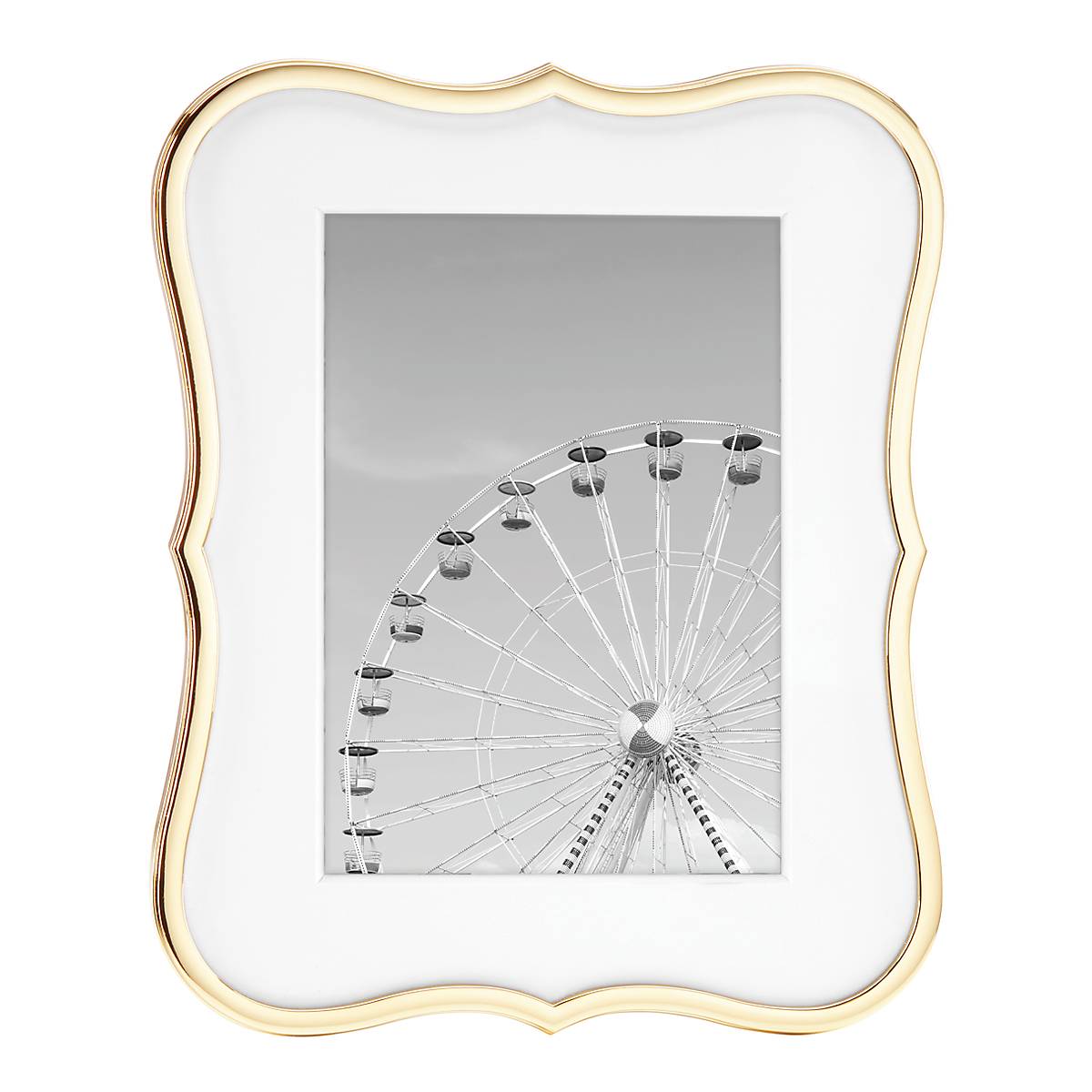 Lenox Premium Crown Point Gold 5x7 Photo Frame
