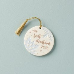 Lenox Premium 2026 Our First Christmas Ornament
