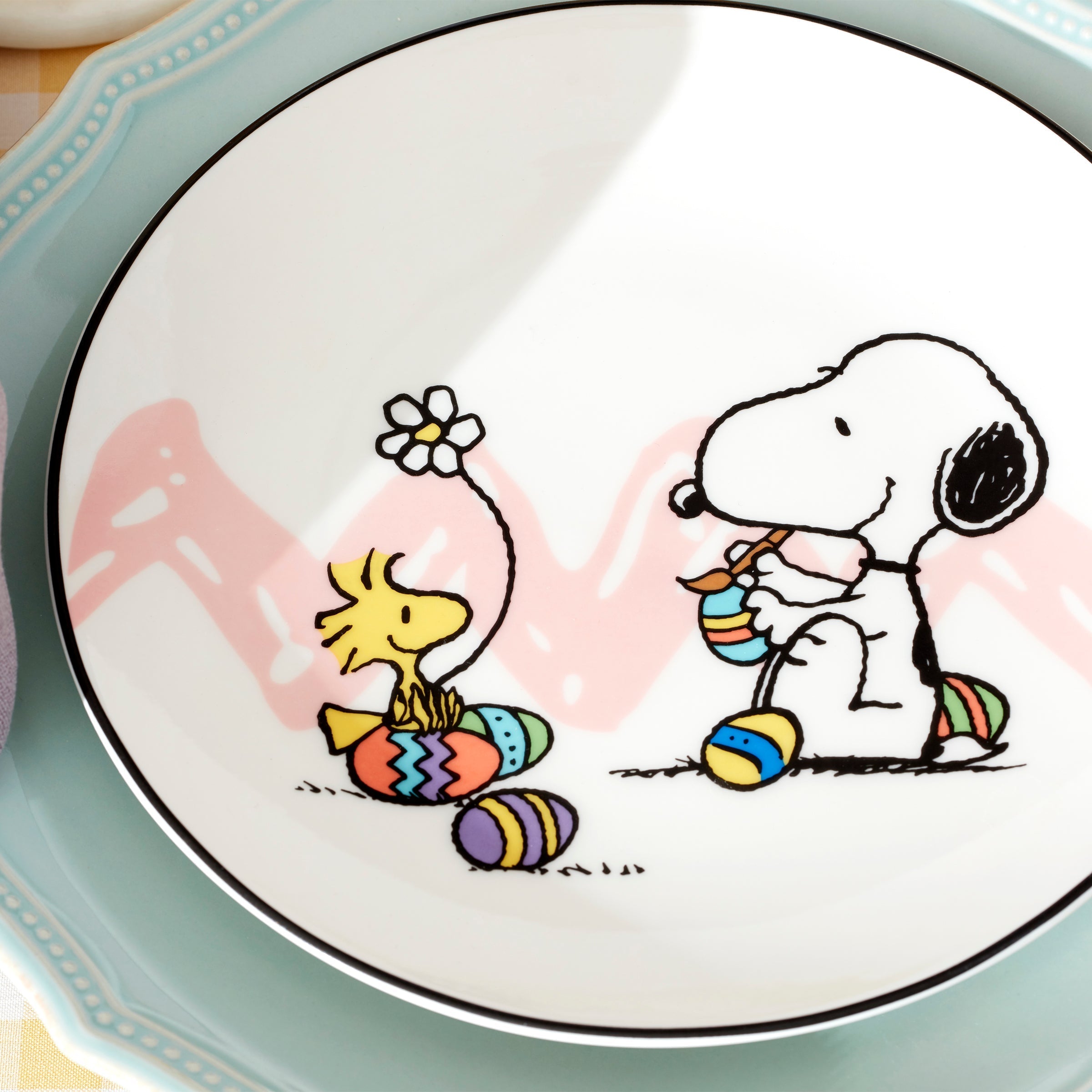 Lenox Premium Snoopy Easter Accent Plates, Set of 4 - Image 6