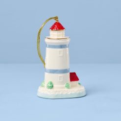 Alternative view of Lenox Premium Personalized Lighthouse Ornament