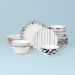 Lenox Premium Blue Bay 24-Piece Dinnerware Set