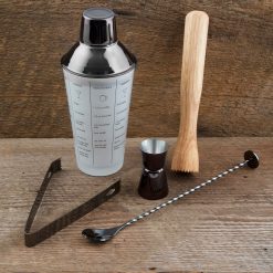 Alternative view of Lenox Premium Black Mixology 5-Piece Tool Set