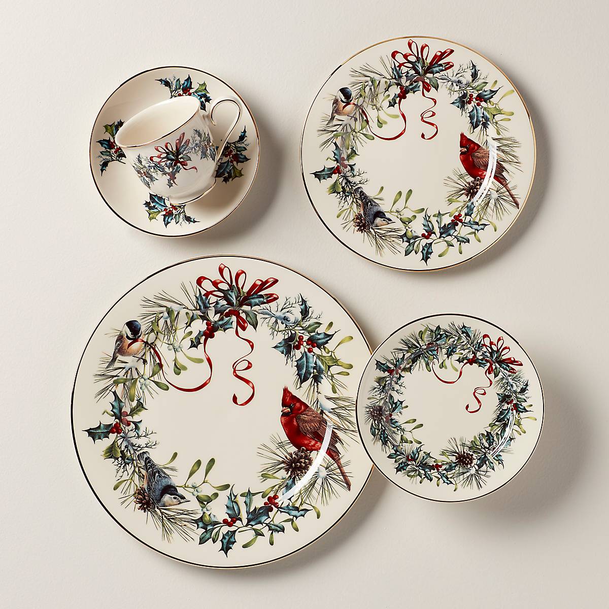 Lenox Premium Winter Greetings 5-Piece Place Setting