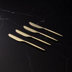 Alternative view of Lenox Premium Gaze Champagne Satin Spreaders, Set of 4