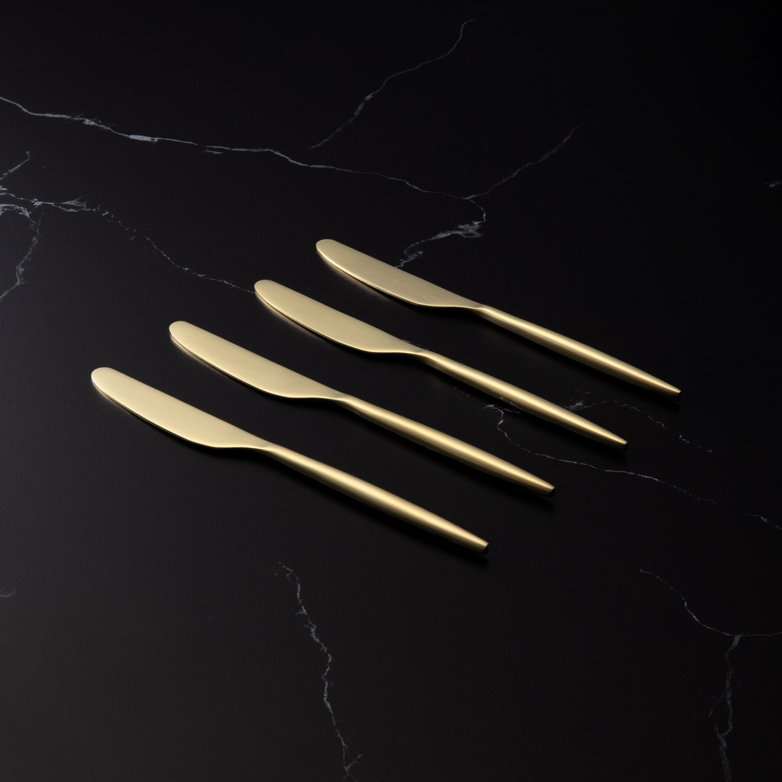 Lenox Premium Gaze Champagne Satin Spreaders, Set of 4 - Image 2